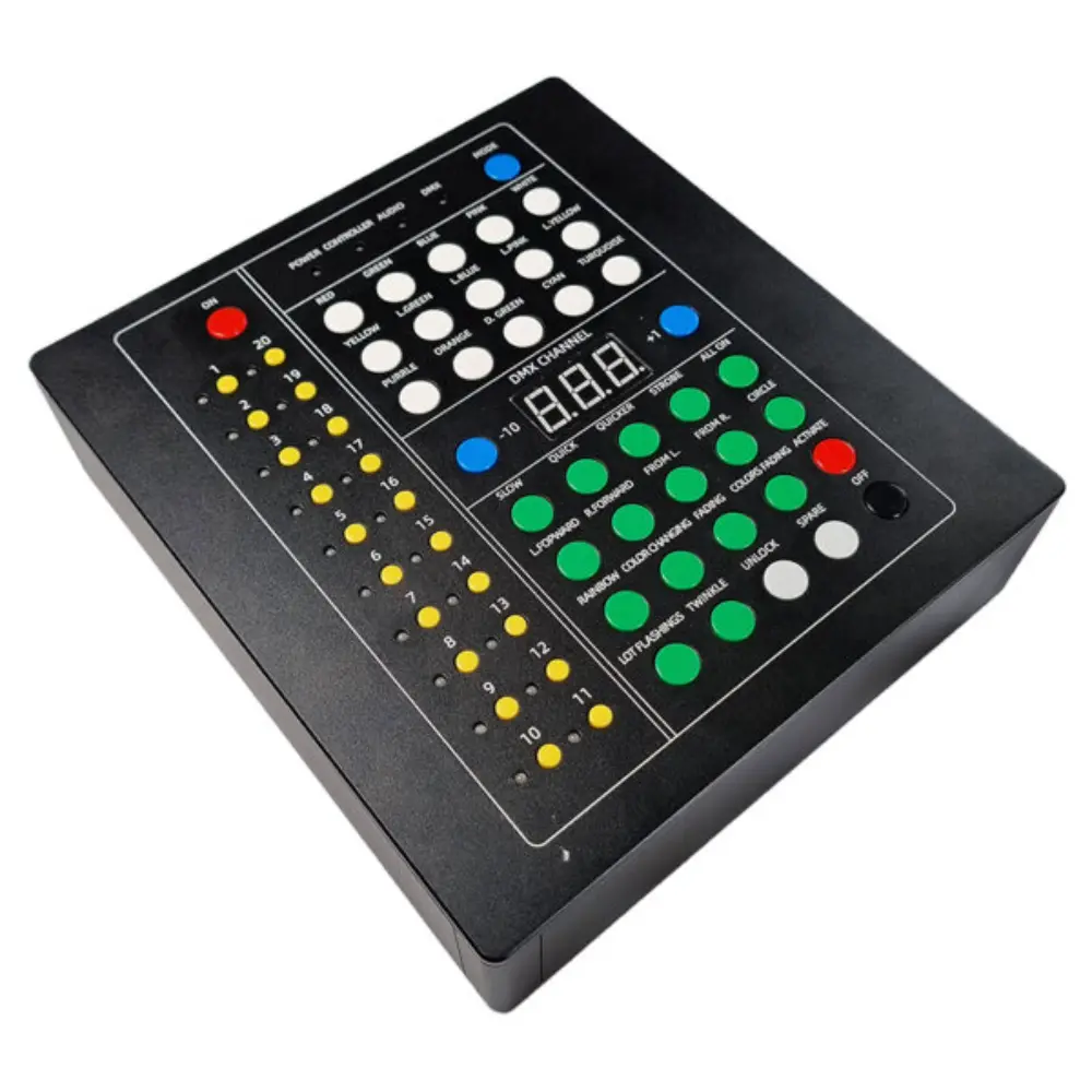 Dedicated LED wristband control hardware